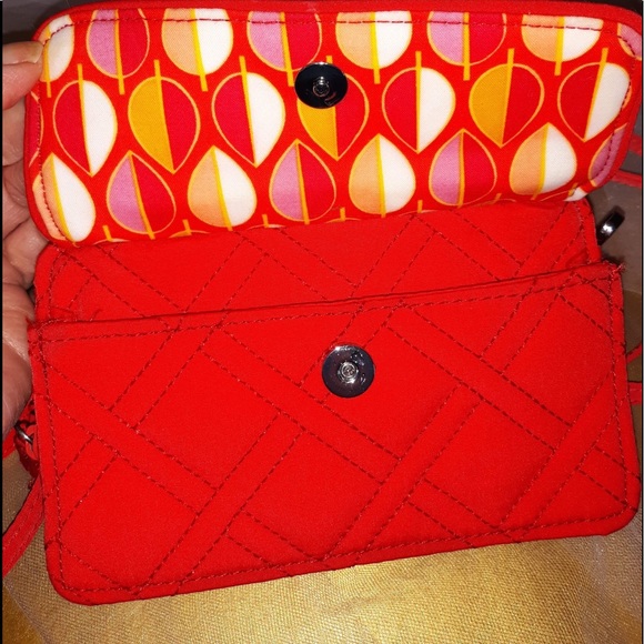 😍Vera Bradley CanyonSunset,AIO crossbody&wristlet - Picture 5 of 7